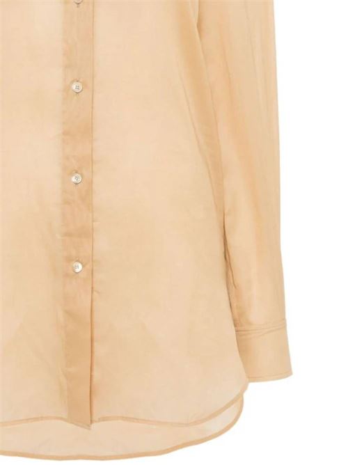 Camicia in cotone beige Alberta Ferretti | AF022701280019